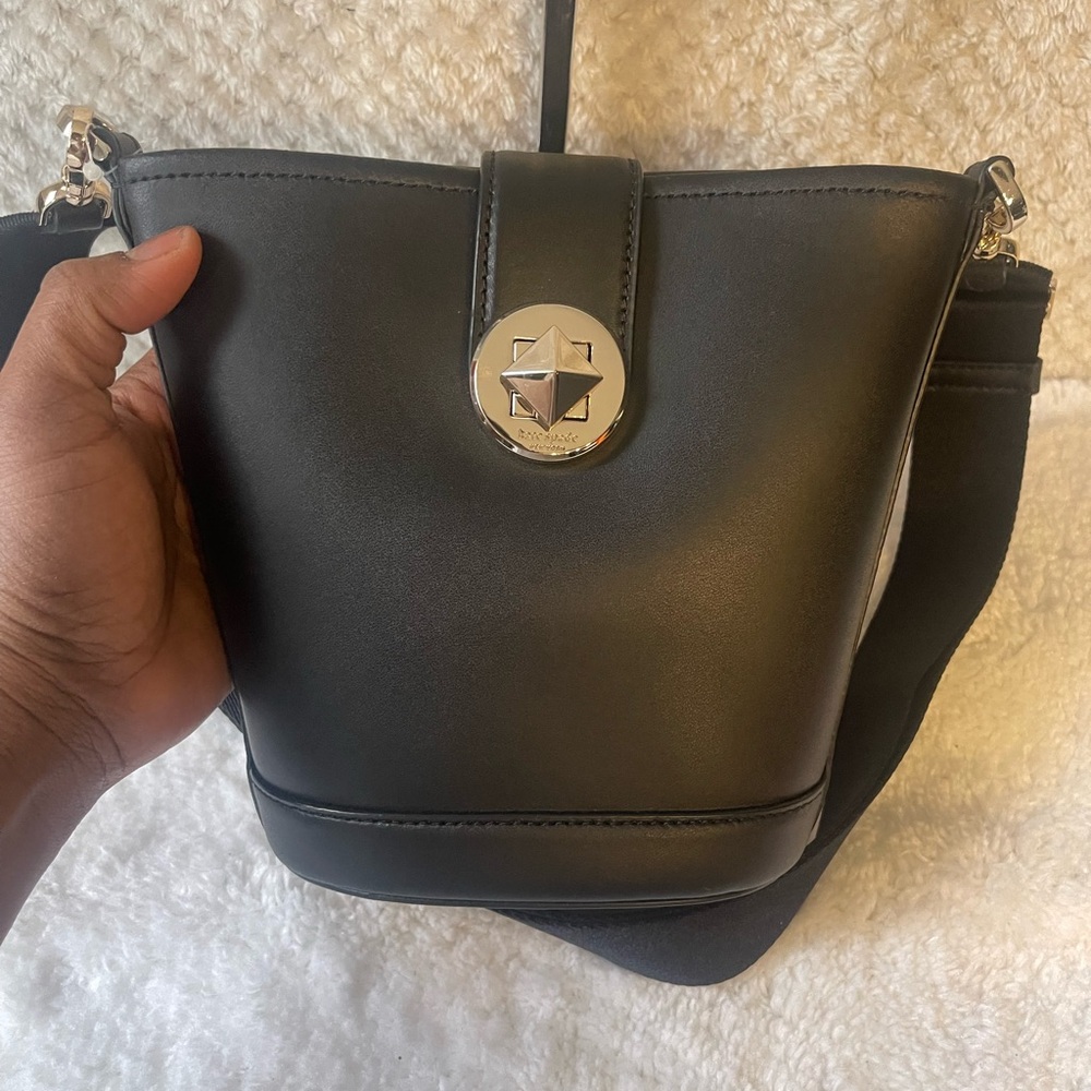 Kate Spade Women Bag Audrey Mini Bucket K8103-001 - Picture 6 of 12